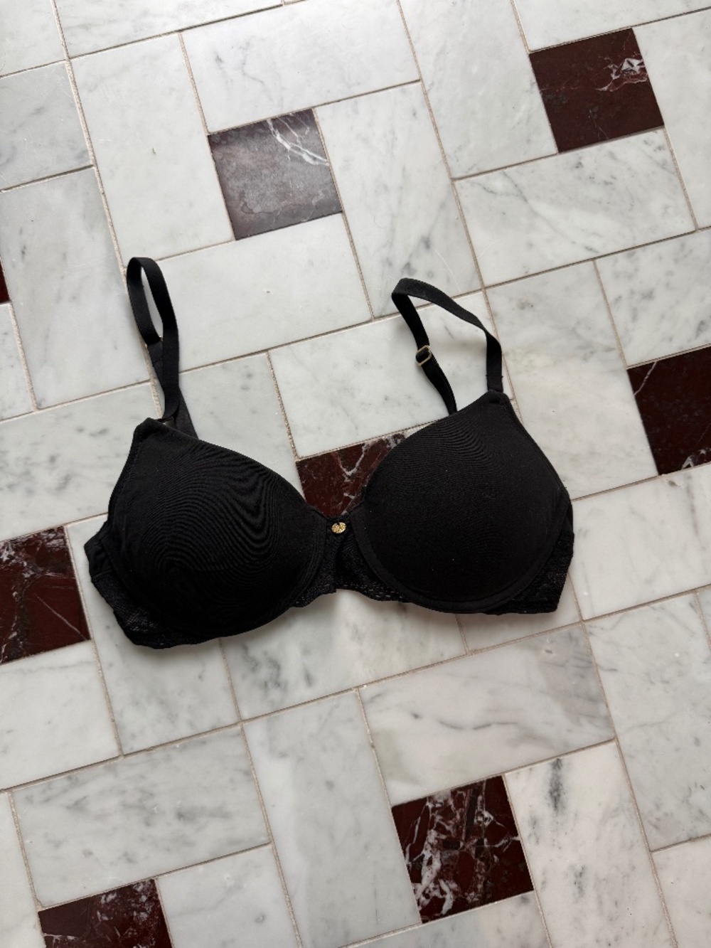 Natori Bliss Perfection Contour Underwire Bra, Black, 32B